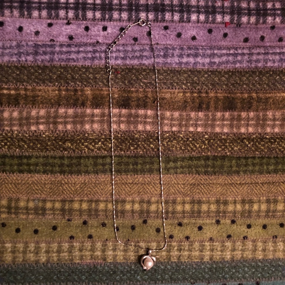 Pearl Heart Necklace